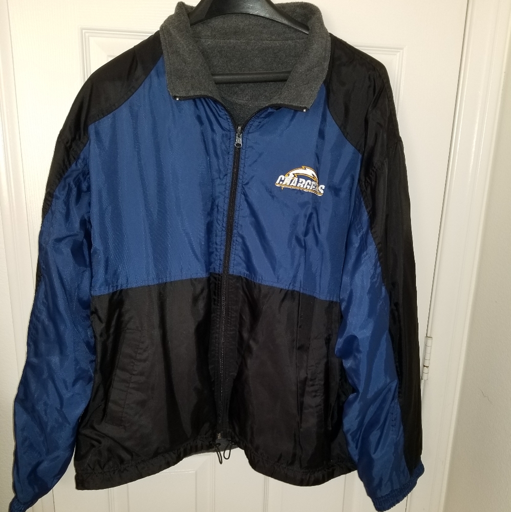 Chargers Jacket by Carl Banks Side Soft Shell 2XL